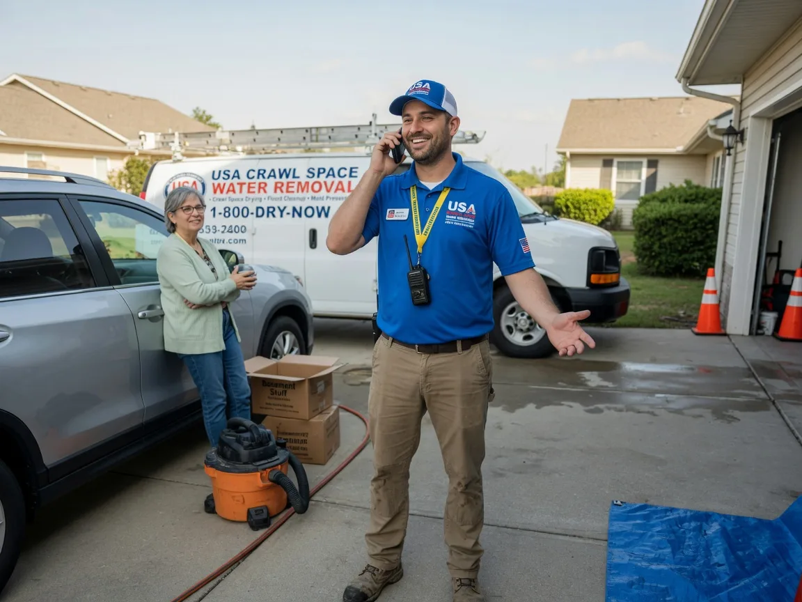 Crawl Space Water Removal Mermentau, LA FAQs
